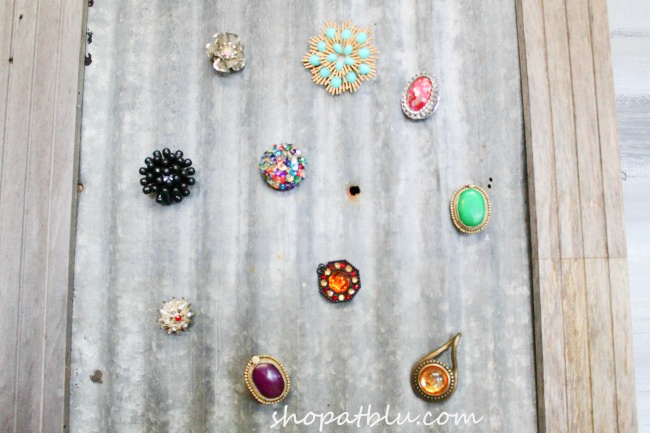 DIY Upcycled Vintage Jewelry Magnets - My So Called Crafty Life