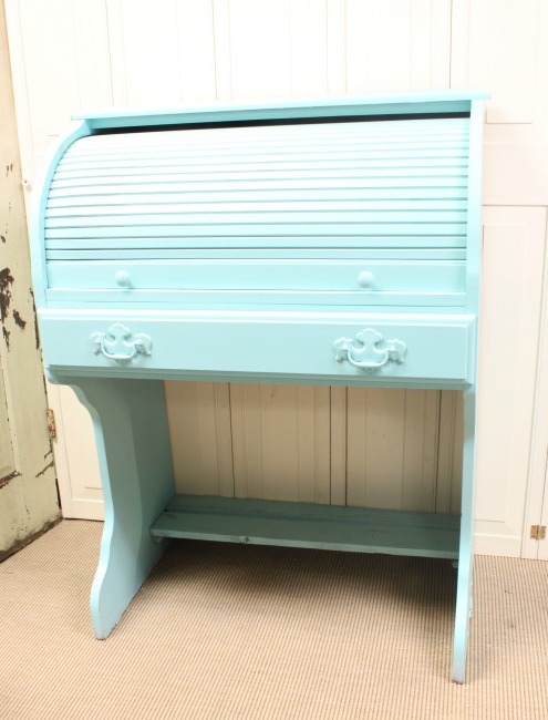 The Blue Building Antiques, Alabaster, AL HomeRight Finish Max Project Small Roll Top Desk