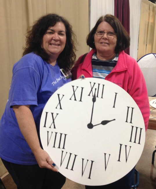 The Blue Building Antiques Alabaster AL shopatblu farmhouse clock class Linda