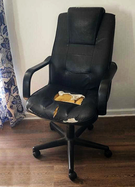 broken office chair