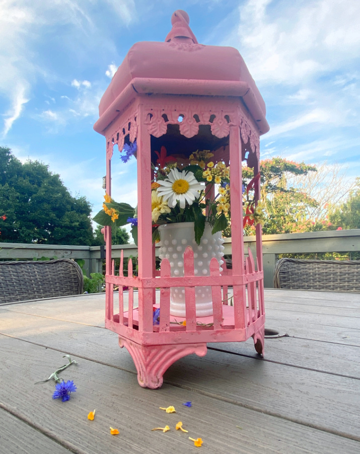 Shopatblu metal garden decor lantern summer sky