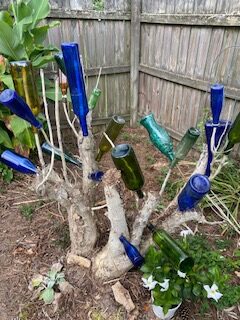 shopatblu wine bottle tree colorful finale