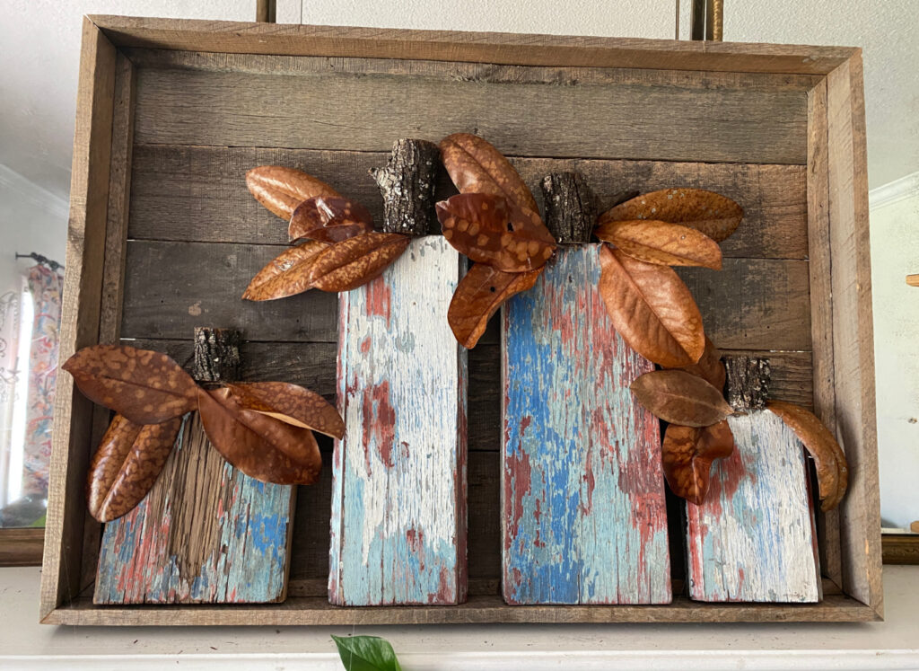 shopatblu the blue building antiques vintage wood pumpkins rustic chippy pumpkins